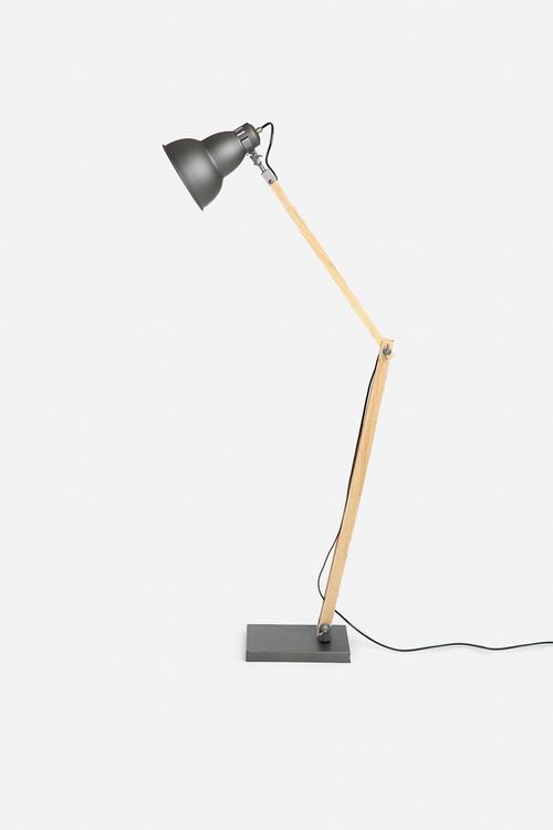 John folding stand floor lamp