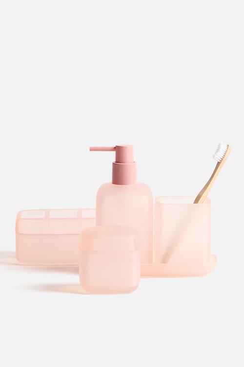 Make-up organiser - light pink