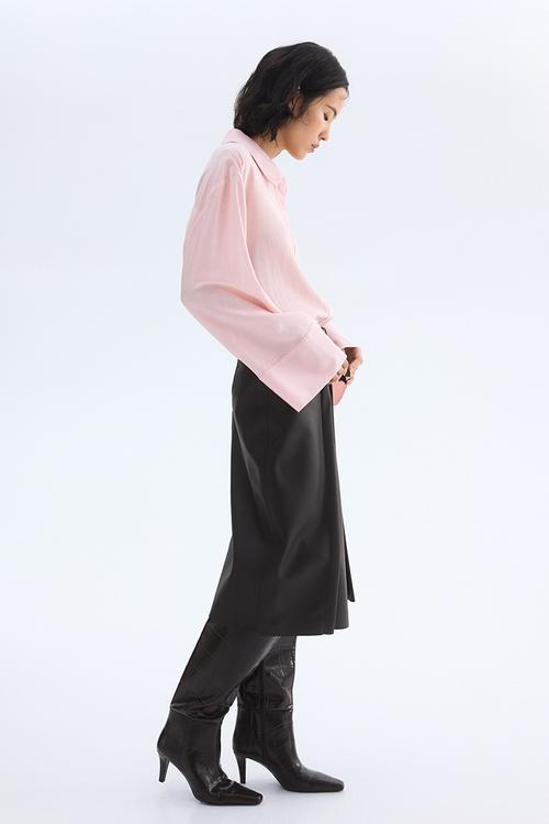 Oversized shirt - light pink