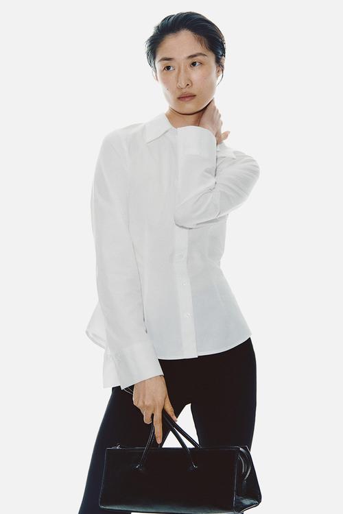 Fitted shirt - white