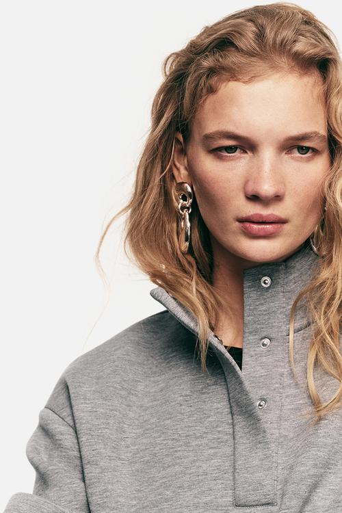 Scuba sweatshirt - grey marl