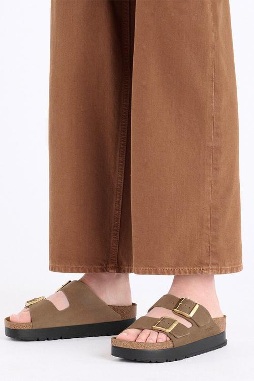 Arizona PAP Flex Platform narrow  leather - dark tea