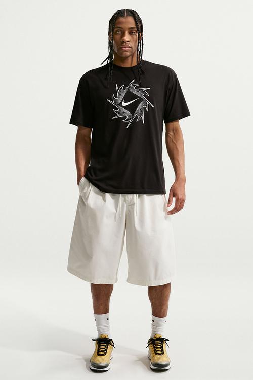 Tee Lse Swoosh - Black
