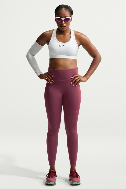 W Nk Df Tempo Hr 7/8 Tght - Pink Smoke/Reflective Silv