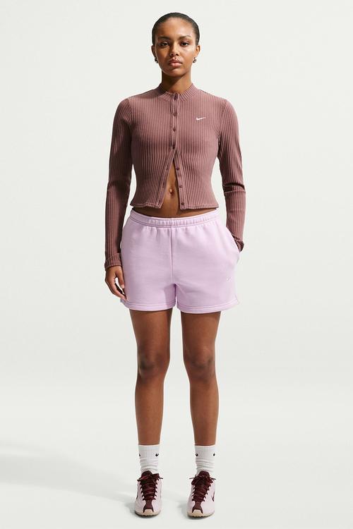 Women'S Mid-Rise 4" Shorts - Bleached Lilac/Sail