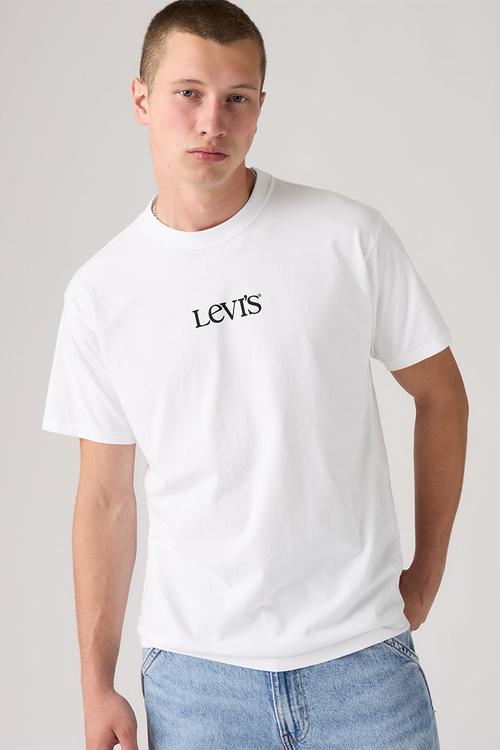 Vintage Fit Graphic Tee Za - Ssnl Logo 4 - White
