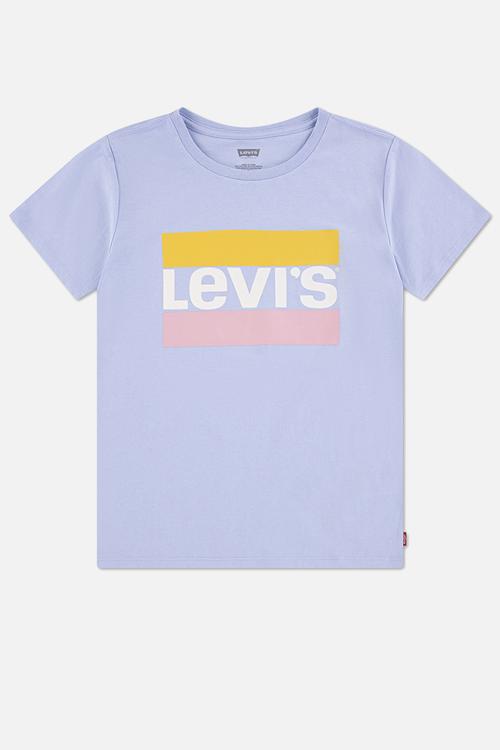 Lvg Sportswear Logo Tee - Chambray Blue