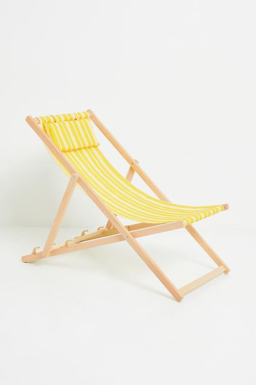Nelly Beach Chair - Yellow