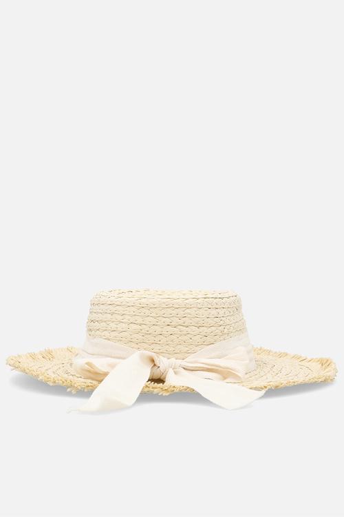 Boater hat - natural