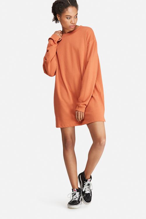 Oversized sweat dress