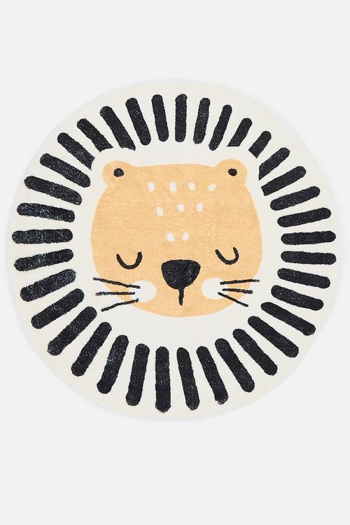Cheetah graphic rug - multi