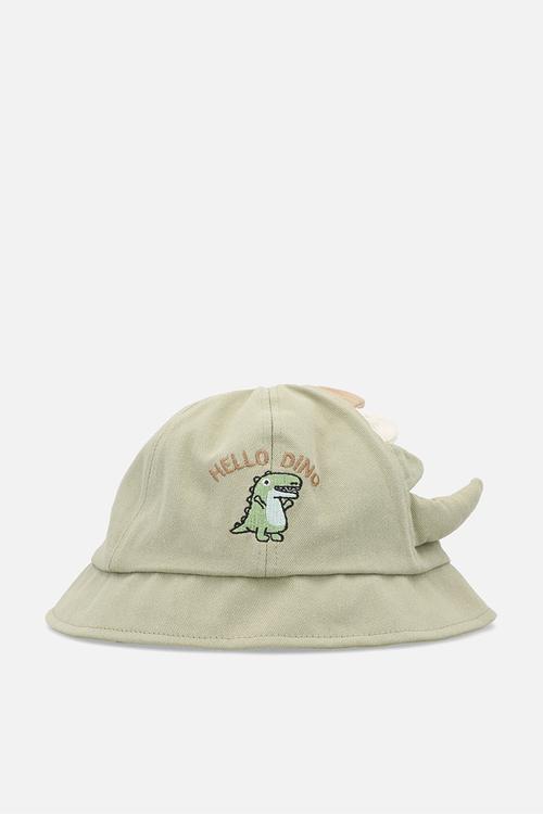 Novelty bucket hat - khaki
