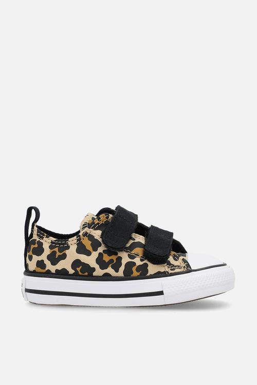 Chuck taylor all star easy - on leopard - hay day/black/honey stick
