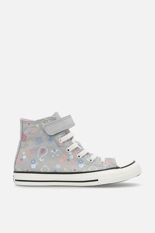 Chuck taylor all star 1v - grey area/xoxo pink/white