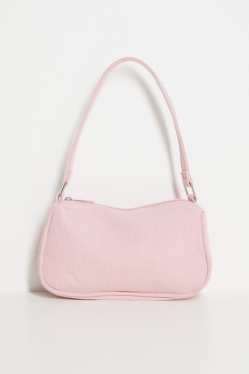 Baguette shoulder bag - light pink