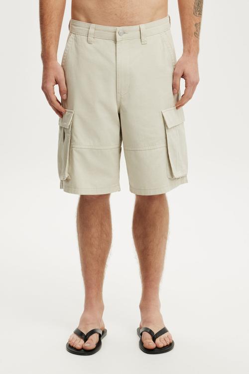 Baggy Cargo Short - Stone