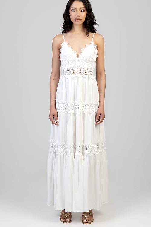 Adore You Maxi Dress - Off White