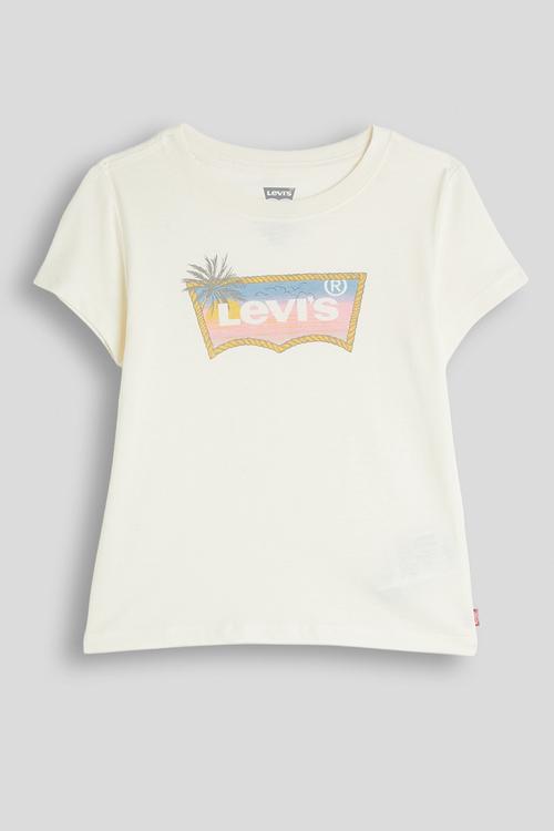 Lvg Ombre Batwing Ss Tee -Antique White -Antique White