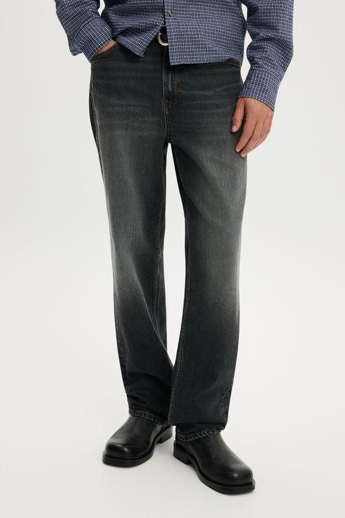 Loose Straight Jean - Shadow Black