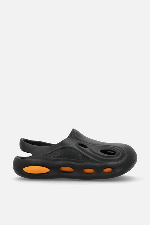 Clog sliders - black
