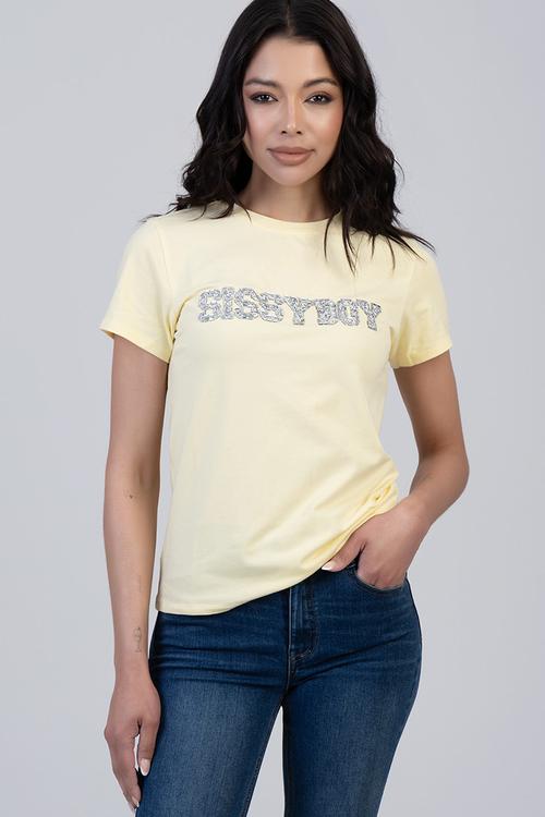 Bold Move Regular T-Shirt - Pale Yellow