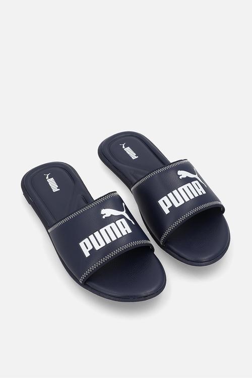 Sporty Slide Z ZADP -  Navy/ Navy/ White