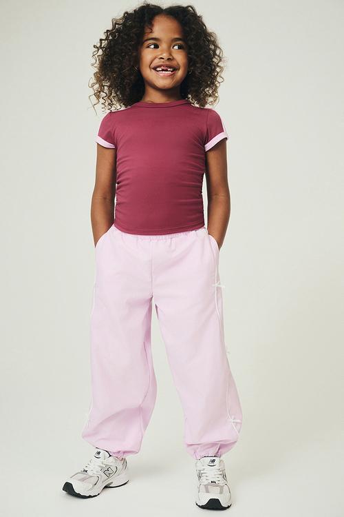 Bailey Barrel Leg Pant - Pale Violet