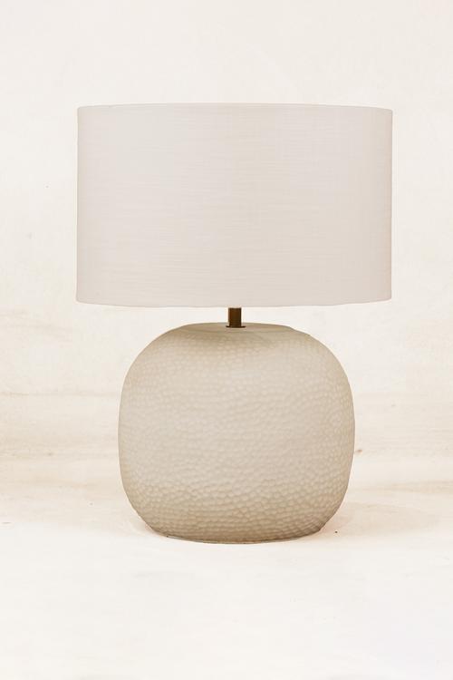 Annona Lamp With Linen Shade