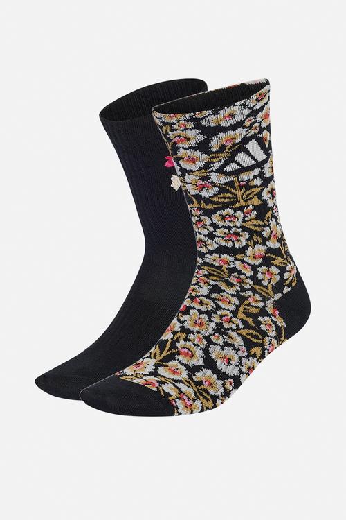 W farm 2 pack crew - multicolor/black/tactile red/st tropic bloom