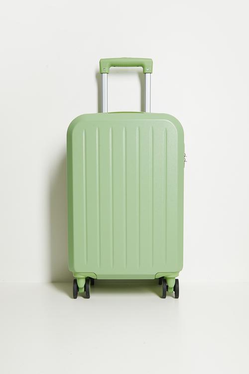 Spinner wheel trolley bag - mint green