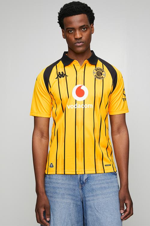Kaizer Chiefs 26/27 Home Jersey KOMBAT 2027   - yellow saffron-black