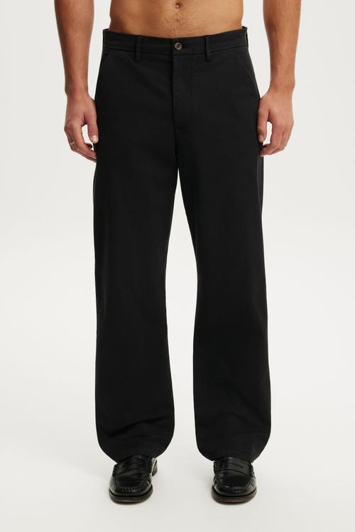 Baggy Chino Pant - Black