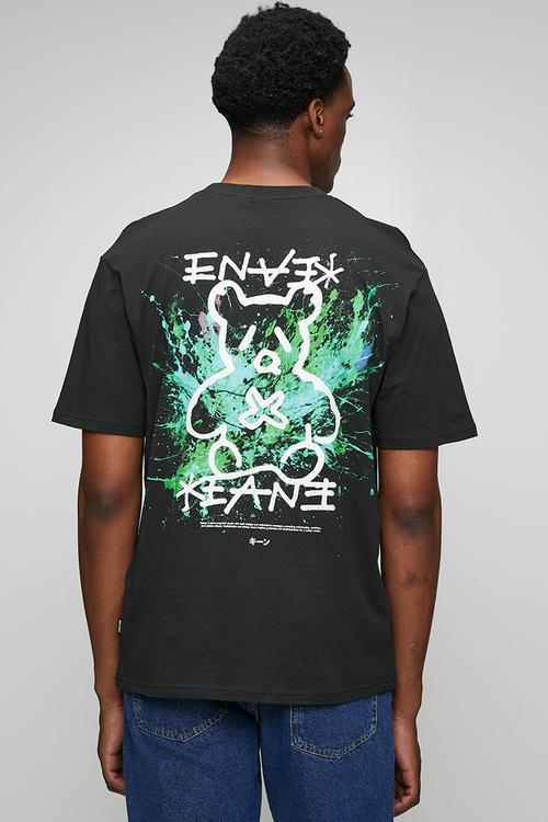 ONSKEANE RLX SS PRINTED TEE RT-Black