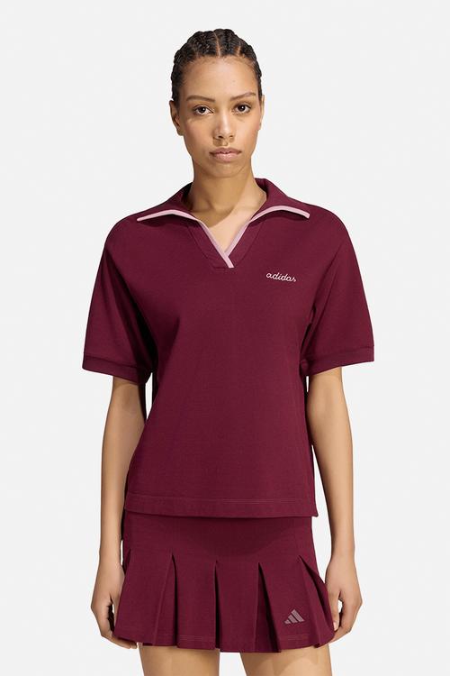 W Cp Polo - Maroon/Magic Mauve