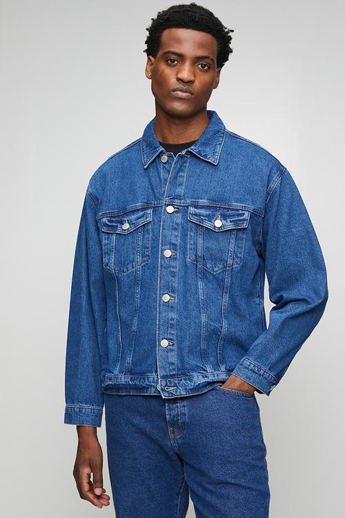 ONSZACH BOX PIM DNM JACKET VD - Blue