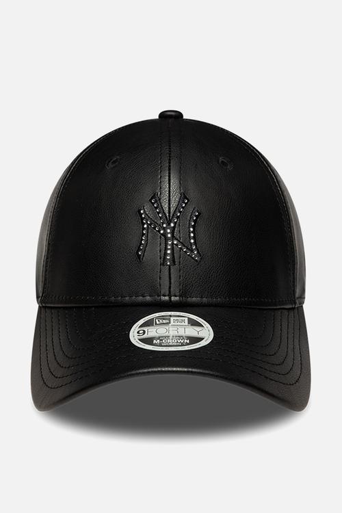 Female Diamante Pu 9Forty® Mc - Black
