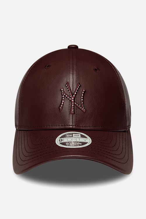 Female Diamante Pu 9Forty® Mc - Maroon