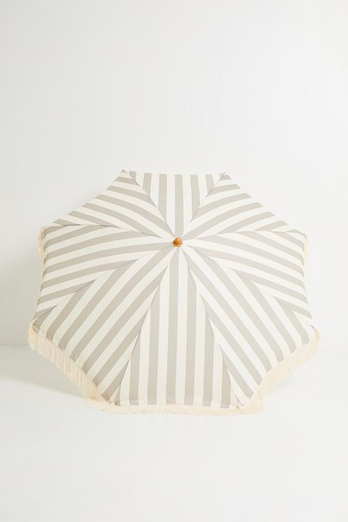 Coastline beach umbrella - Taupe