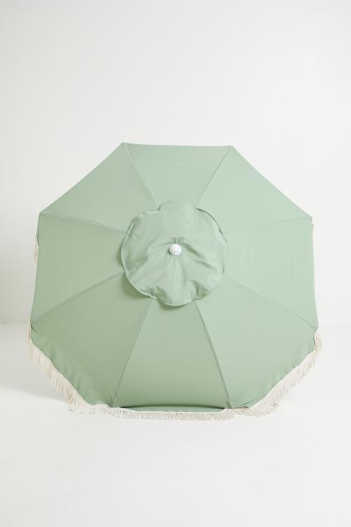 Beach Wood Umbrella - Green