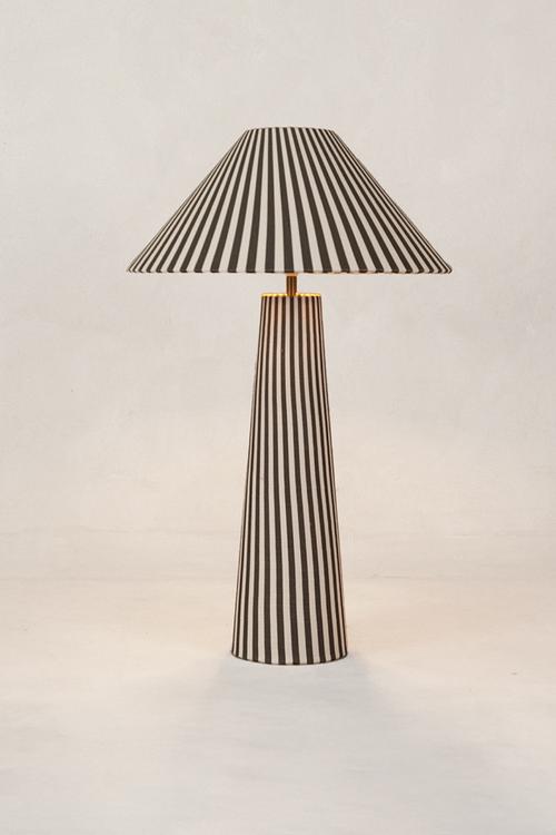 Fusion Table Lamp - Ngoma Stripe