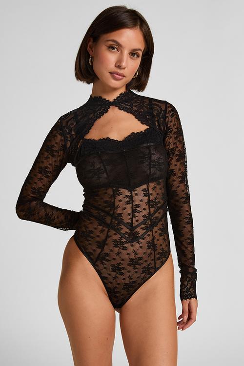 Faith body bolero - black