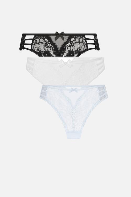 3 Pack belle brazilian r - multi