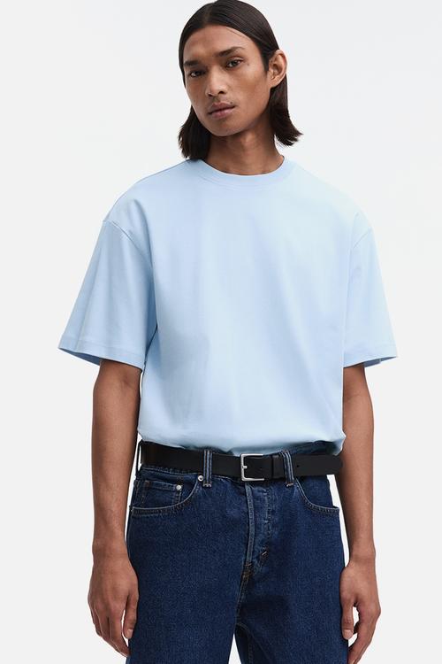 Oversized fit T-shirt - light blue