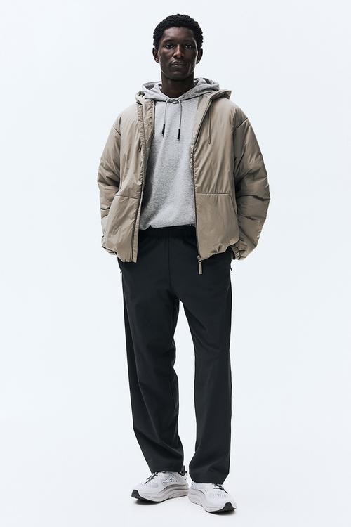 Regular fit track pants with drymove™ - dark grey