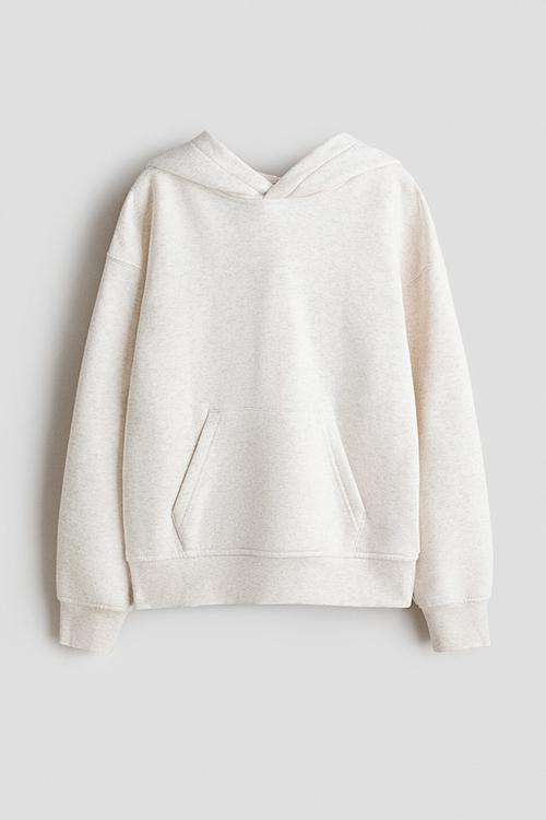 Hoodie - light beige marl