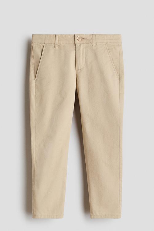 Twill chinos - beige