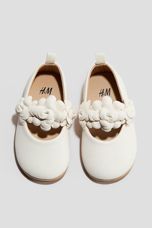 Ballet flats - cream