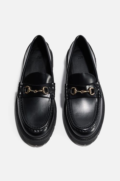Chunky loafers - black