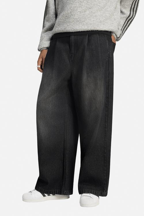  Originals Jeans Mid-Rise Wide Leg Denim  - True Black 