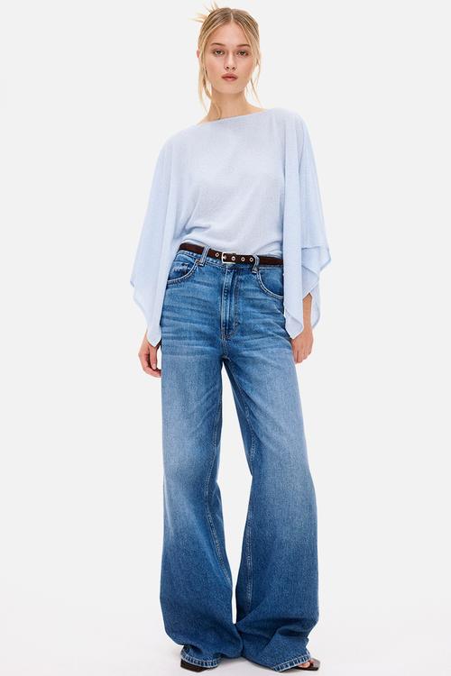 Cape top - light blue